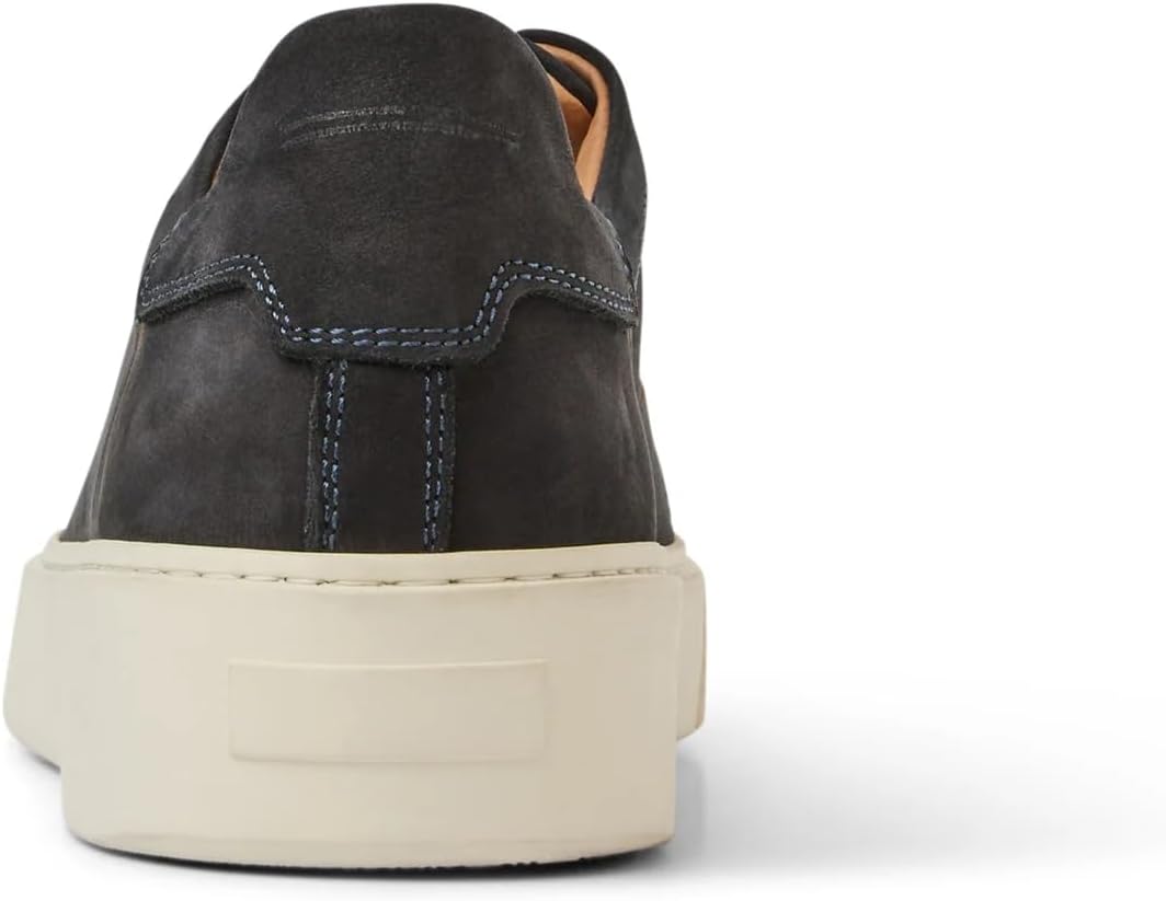 Мужские итальянские кроссовки Bruno Magli Matteo с застежкой на шнуровке, Navy Nubuck — фото 3