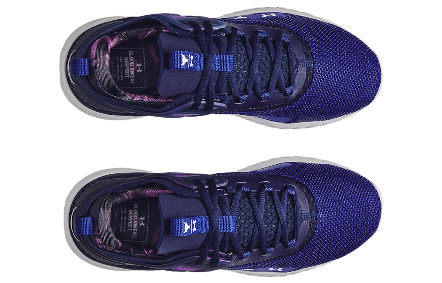 Кроссовки Project Rock 5 мужские низкие темно-синие Under Armour — фото 4
