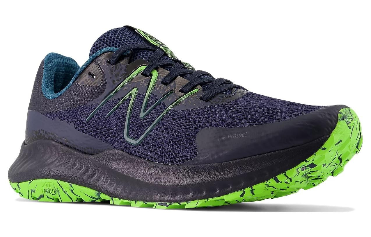 

Мужские кроссовки для бега по пересеченной местности New Balance DynaSoft Nitrel V5 MTNTR-LB5 сине-зеленого цвета