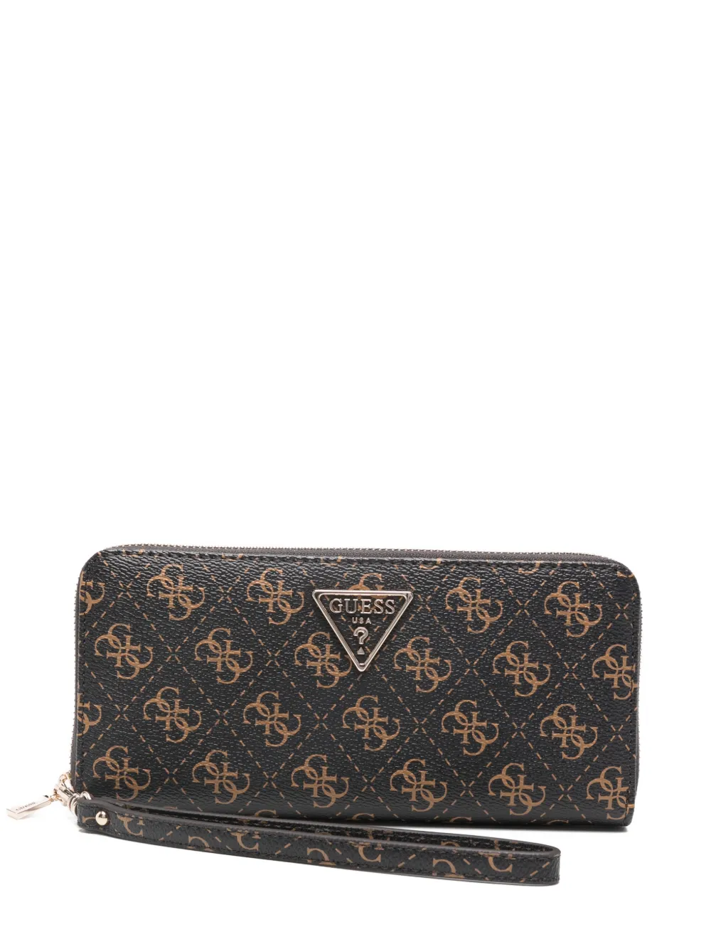 

Кошелек на молнии Guess Usa, коричневый