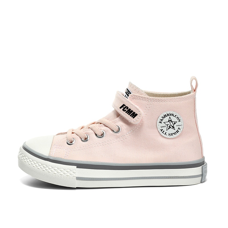 

Дышащие высокие повседневные кроссовки для детей FCMM, розовый