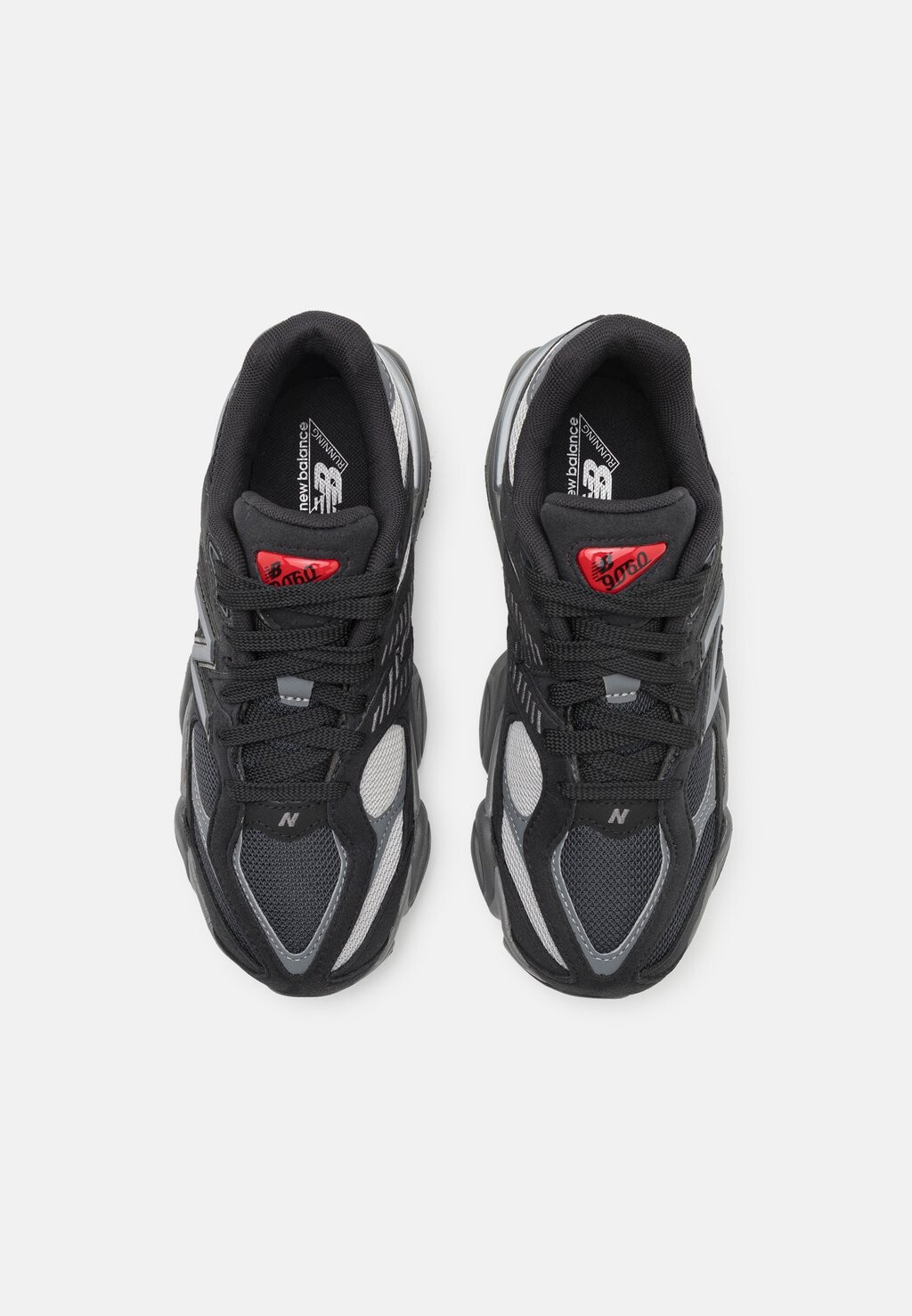 Кроссовки на шнуровке 9060 UNISEX New Balance, черный — фото 2