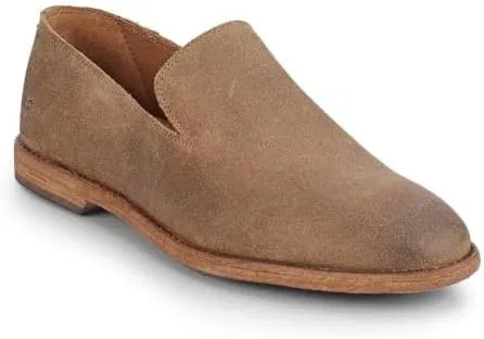 Лоферы кожаные Frye Chris, Ash - Waxed Suede