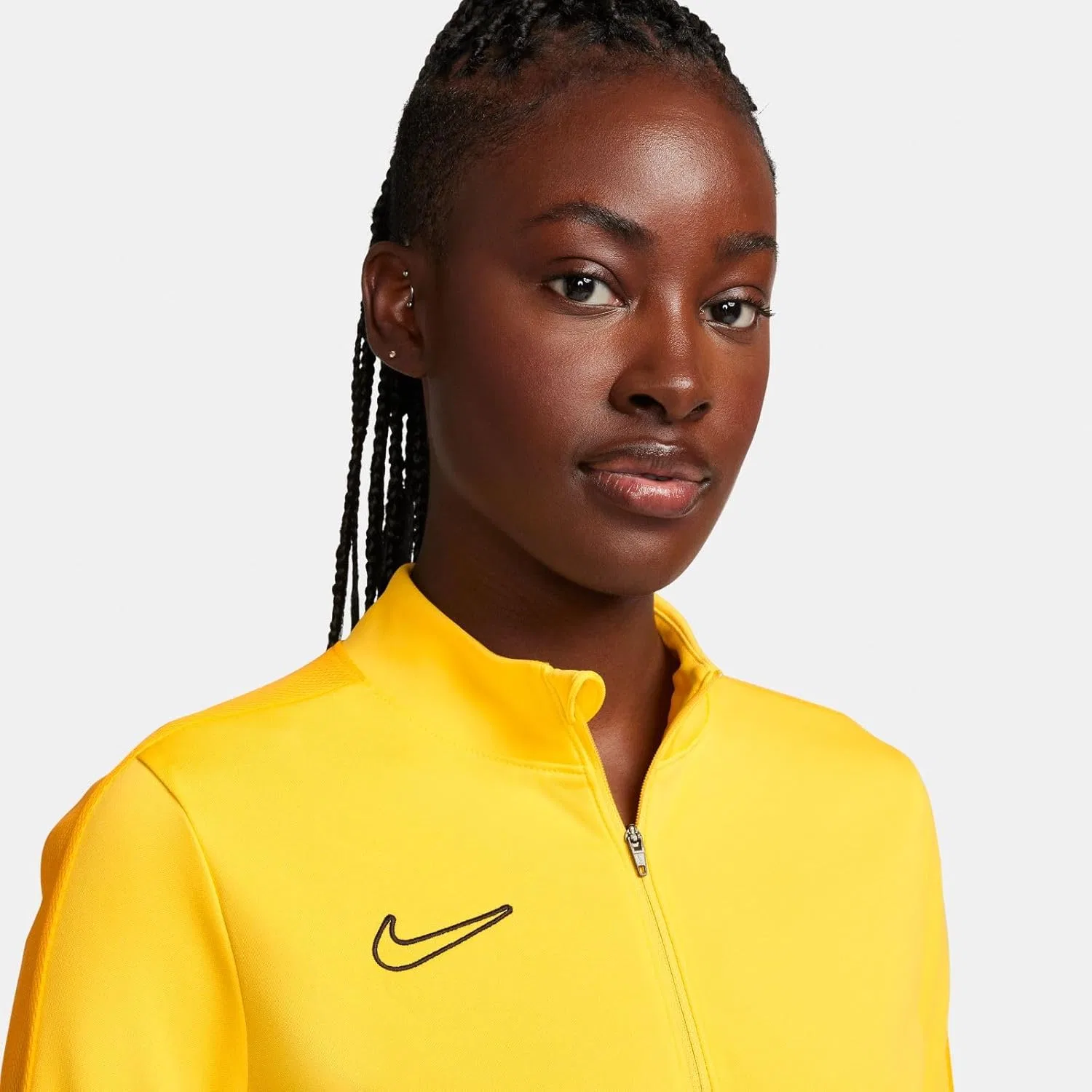 Футбольная майка Nike, длинный рукав, Tower Yellow/University Gold/Black — фото 4