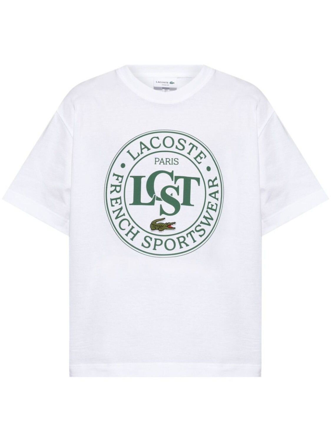

Футболка с логотипом Lacoste, белый