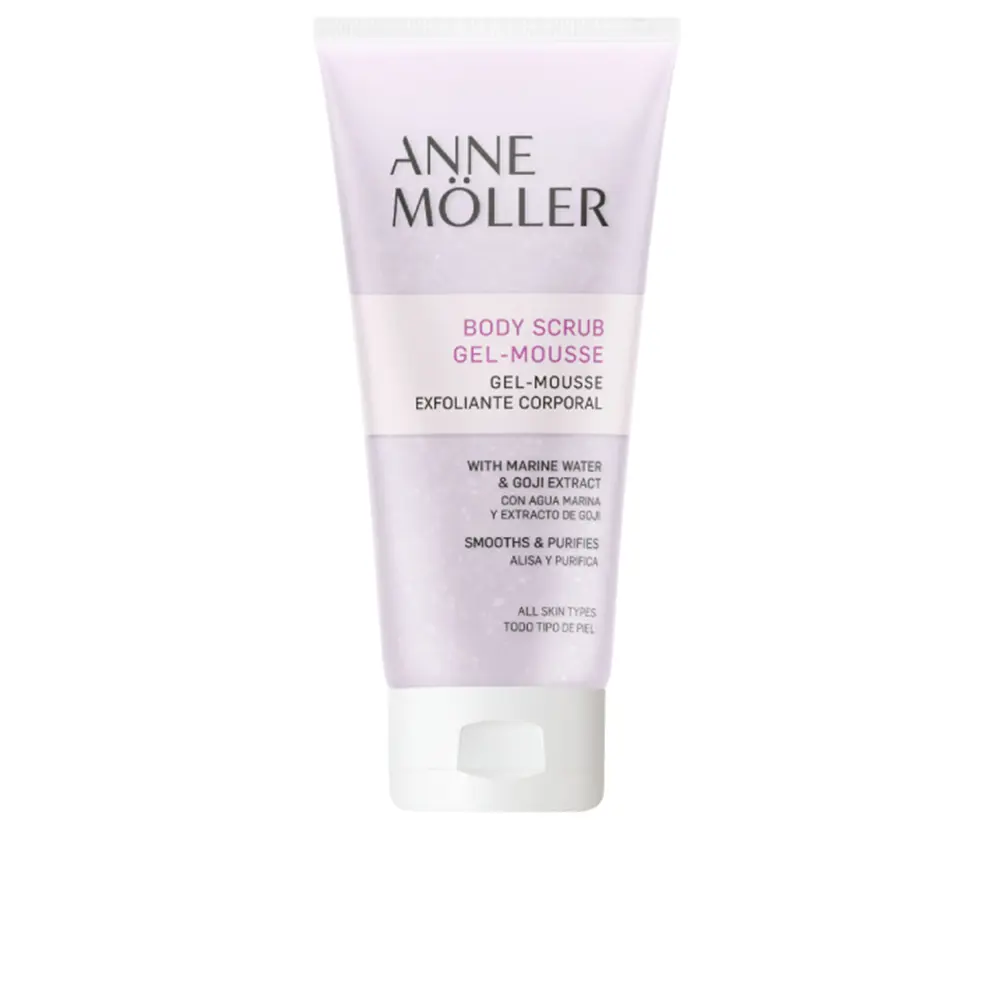 

Скраб для тела Body essentials gel-mousse exfoliante corporal Anne Möller, 200 мл.