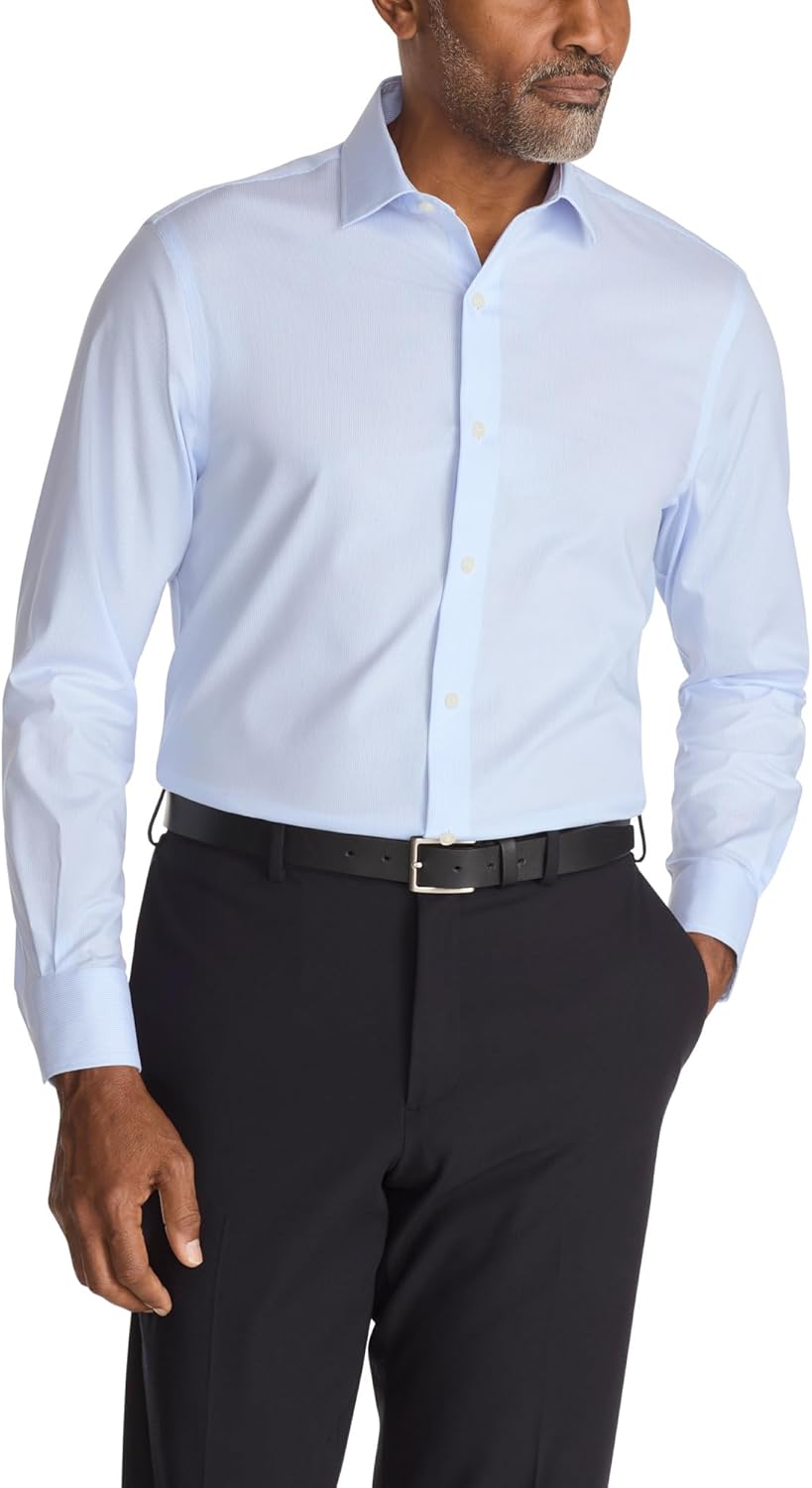 

Мужская классическая рубашка Tommy Hilfiger, стандартный крой, базовые вещи, Th Classic Blue