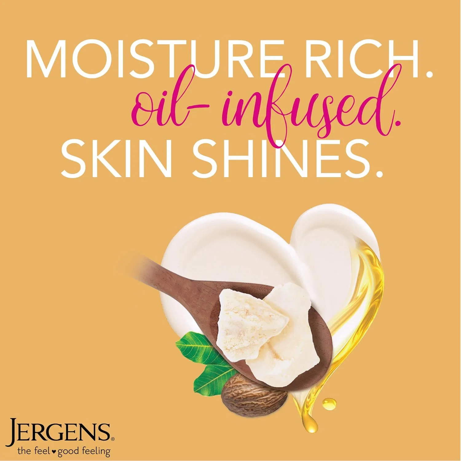 Лосьон для тела увлажняющий Jergens Shea Butter 16.8 унций, набор 3 шт — фото 4