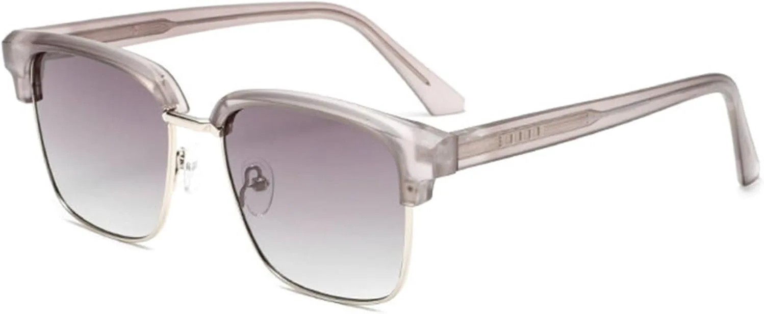 

Хелена Ретро Модные Квадратные Солнцезащитные Очки для женщин и мужчин Квадратная Полуоправа Солнцезащитные Очки с градиентом Классические Прямоугольные helena, C4