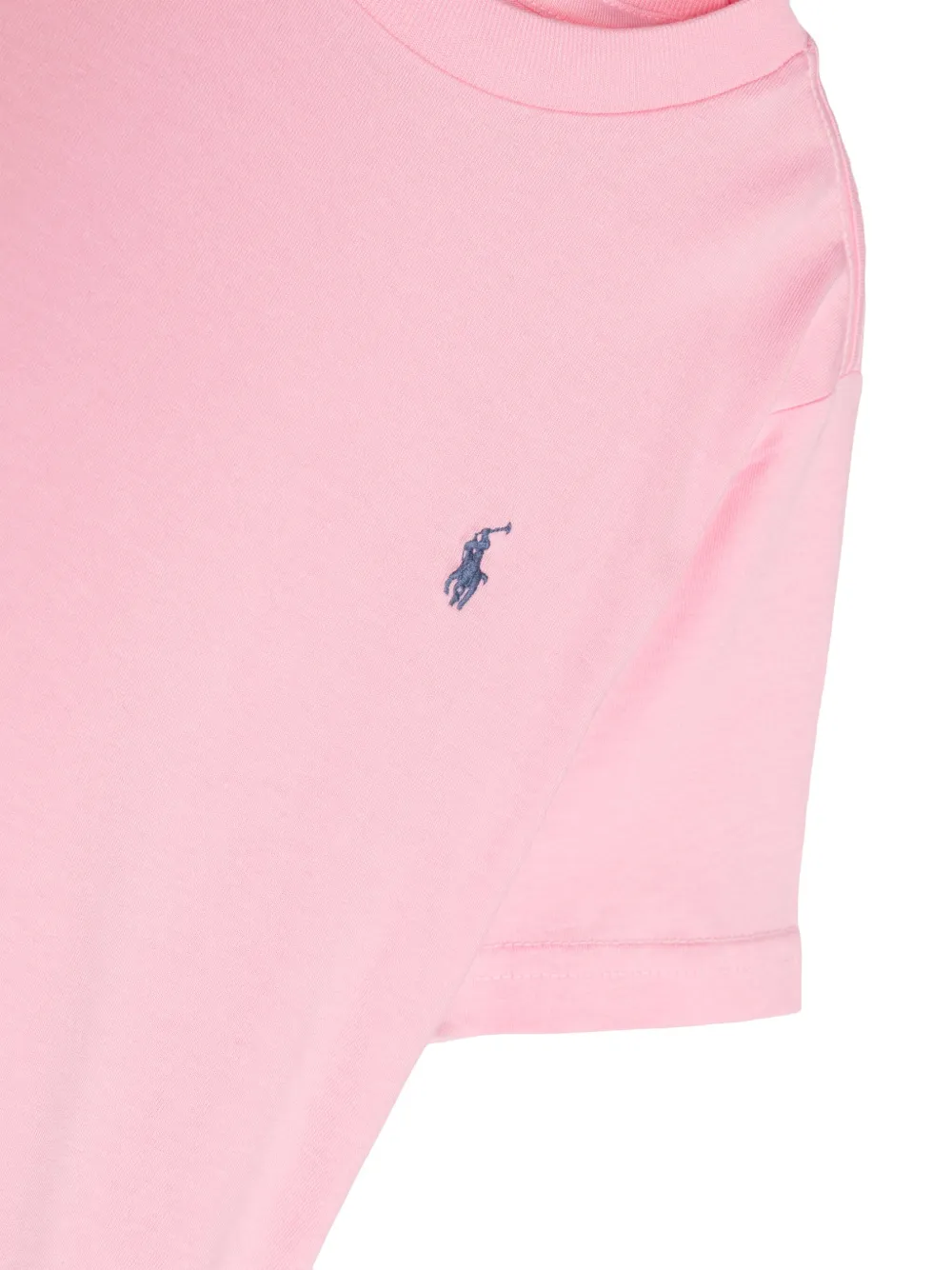Футболка с вышивкой Polo Pony Polo Ralph Lauren Kids, розовый — фото 3