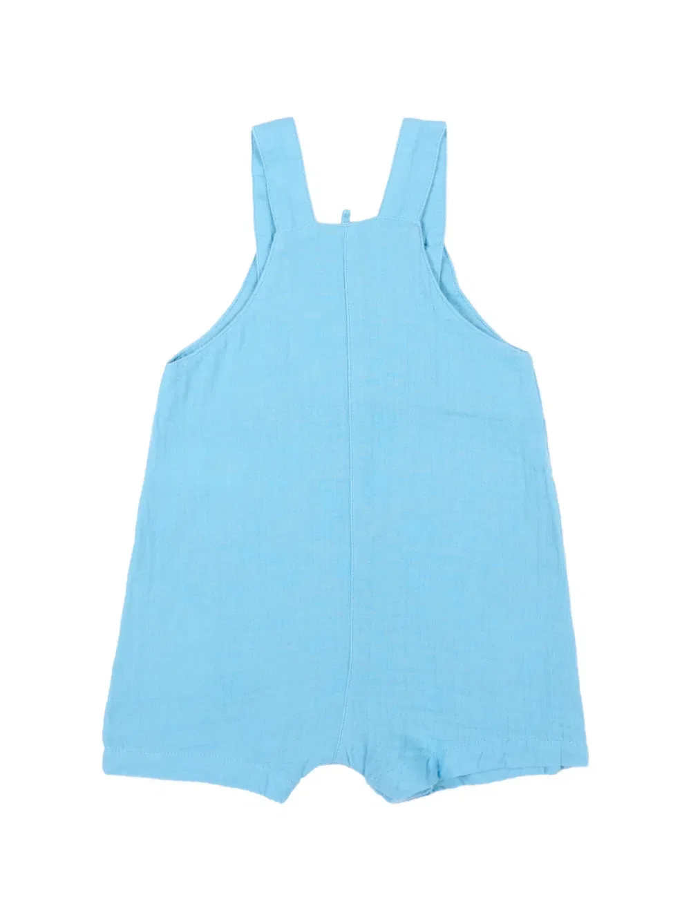 Короткие комбинезоны с карманами Petit Bateau, синий — фото 2