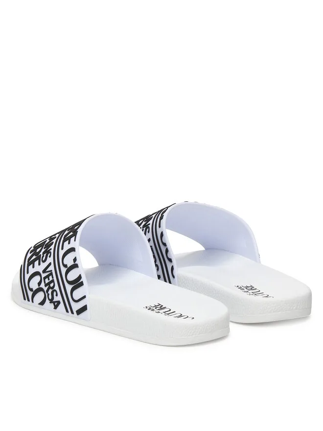 Versace Jeans Couture Мюли 80YA3SQ1 белые — фото 3