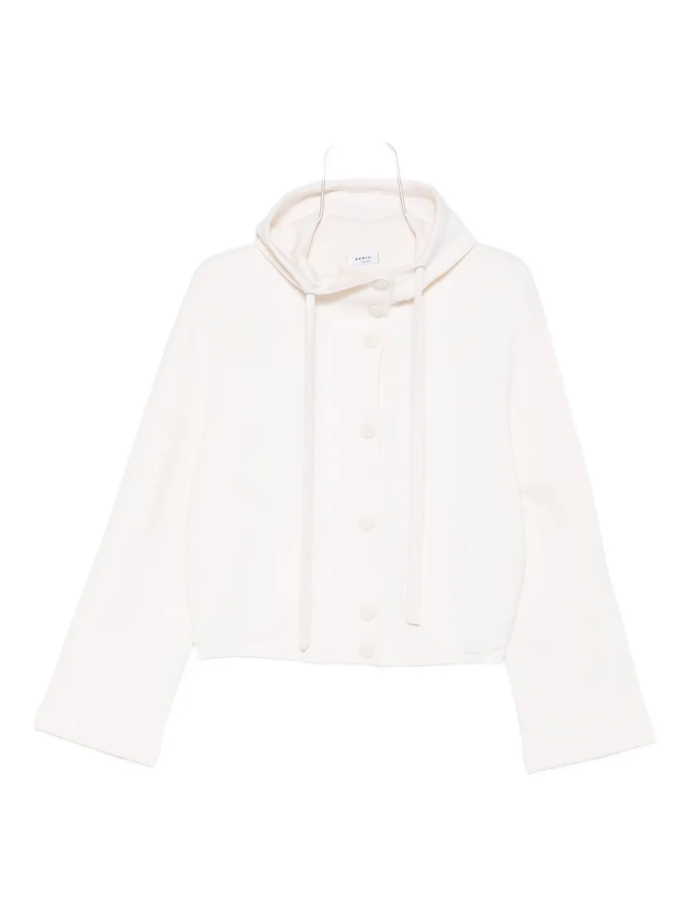 

Кардиган с капюшоном Akris Punto, белый