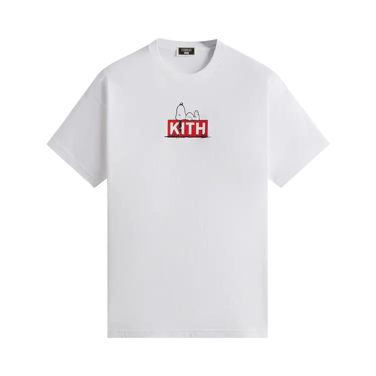 

Футболка Kith For Peanuts Doghouse 'White', белый