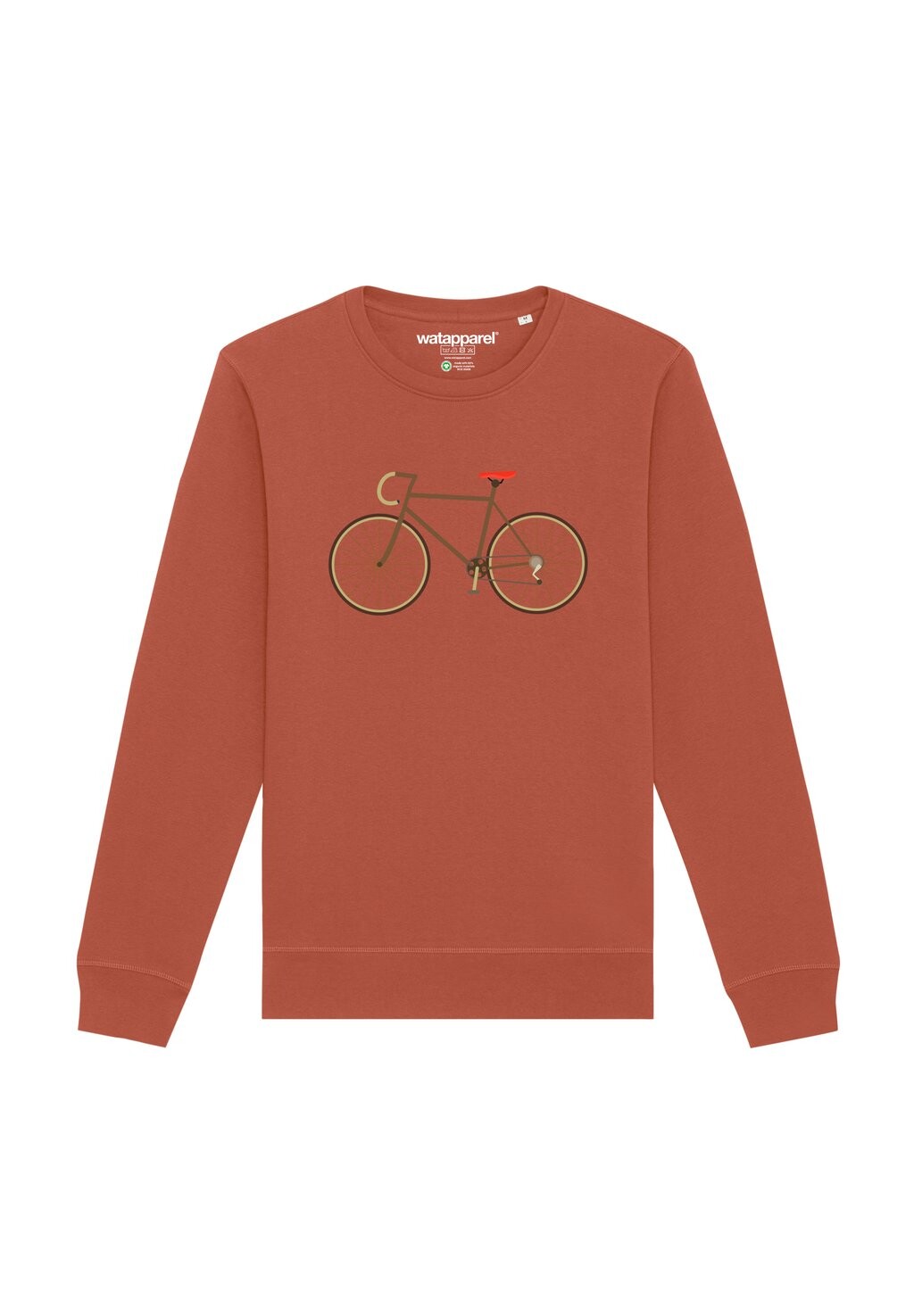 

Толстовка FAHRRAD watapparel, коричневый