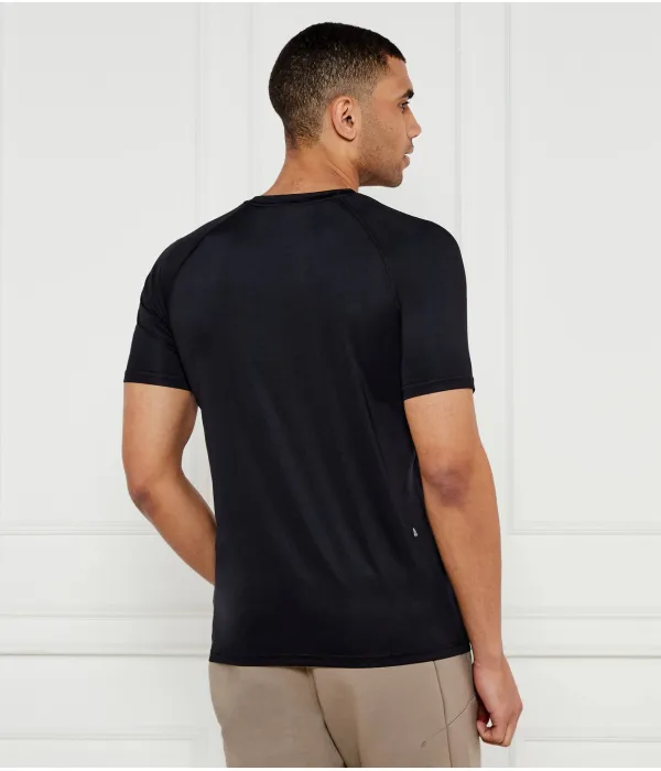 Футболка активна 1 Slim fit Boss Green, черный — фото 3