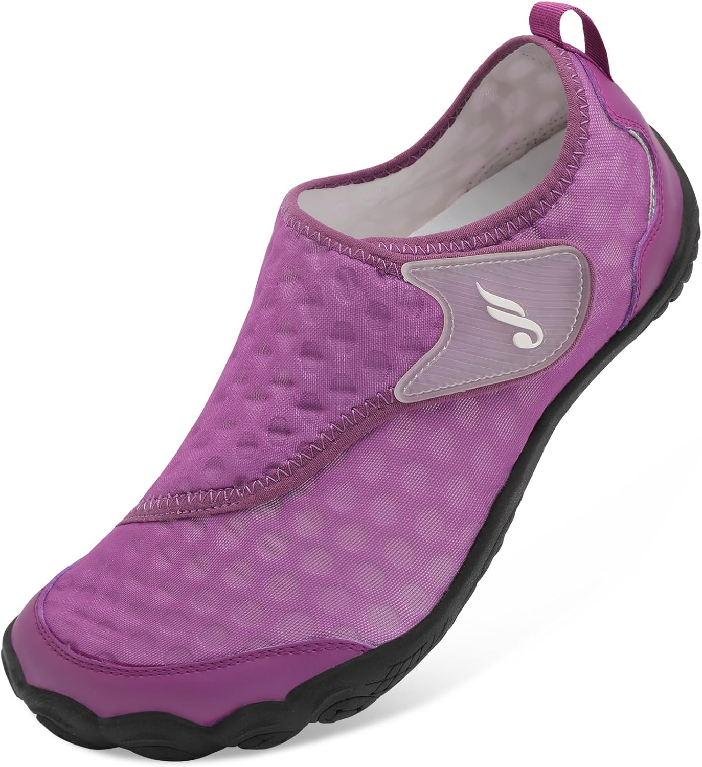 

Водные тапочки JIASUQI для женщин и мужчин, босоножки для плавания и пляжа, быстро сохнущие водные сандалии для взрослых, фиолетовый