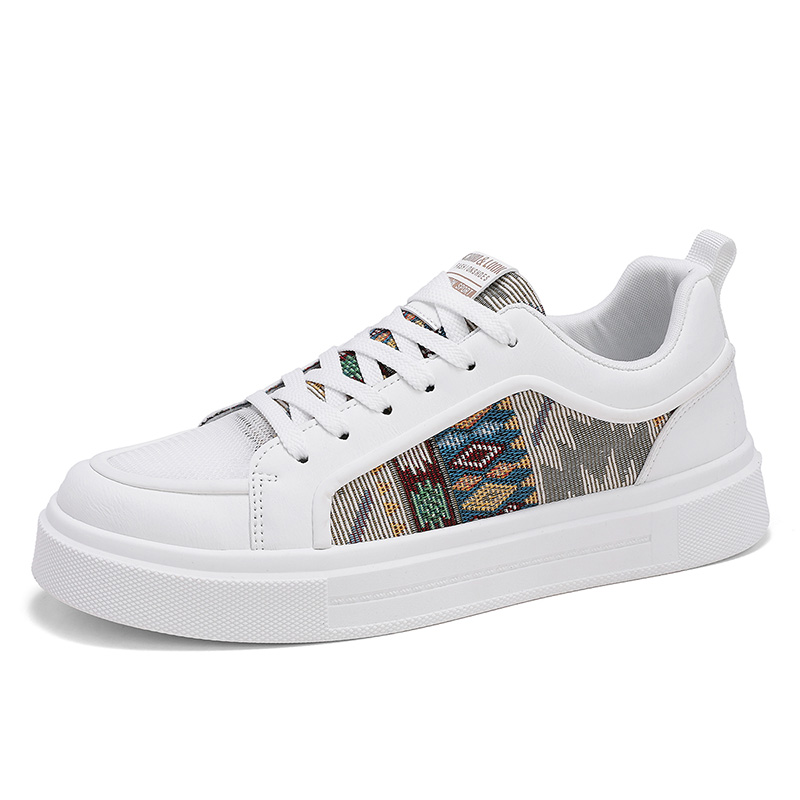 

Нескользящие, износостойкие, сбалансированные, легкие, низкие мужские кроссовки LONGDUIZHANG, Yca1108 White