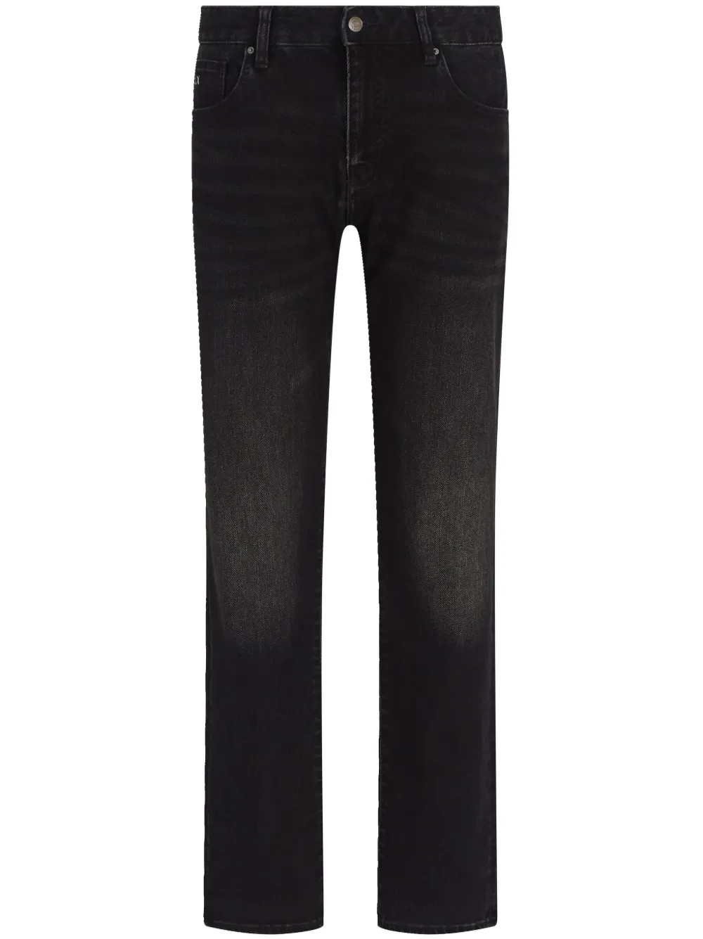 

Прямые джинсы Armani Exchange, черный
