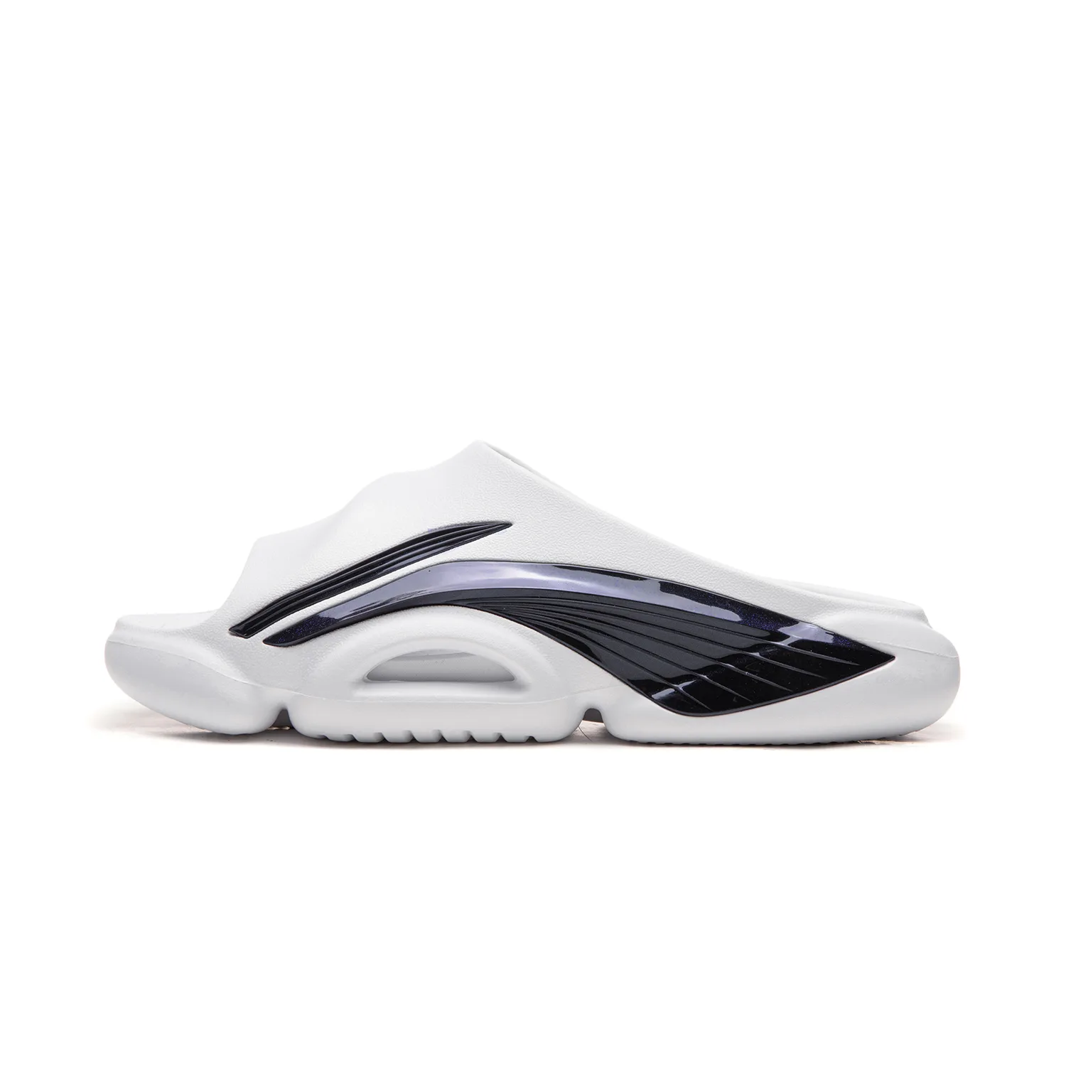 Li-Ning Slide Slippers Men's White Black
