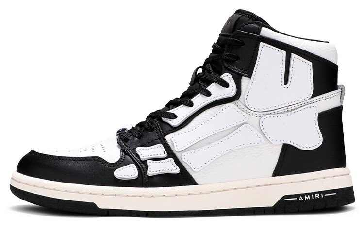

AMIRI Skel Top Hi Black White Black