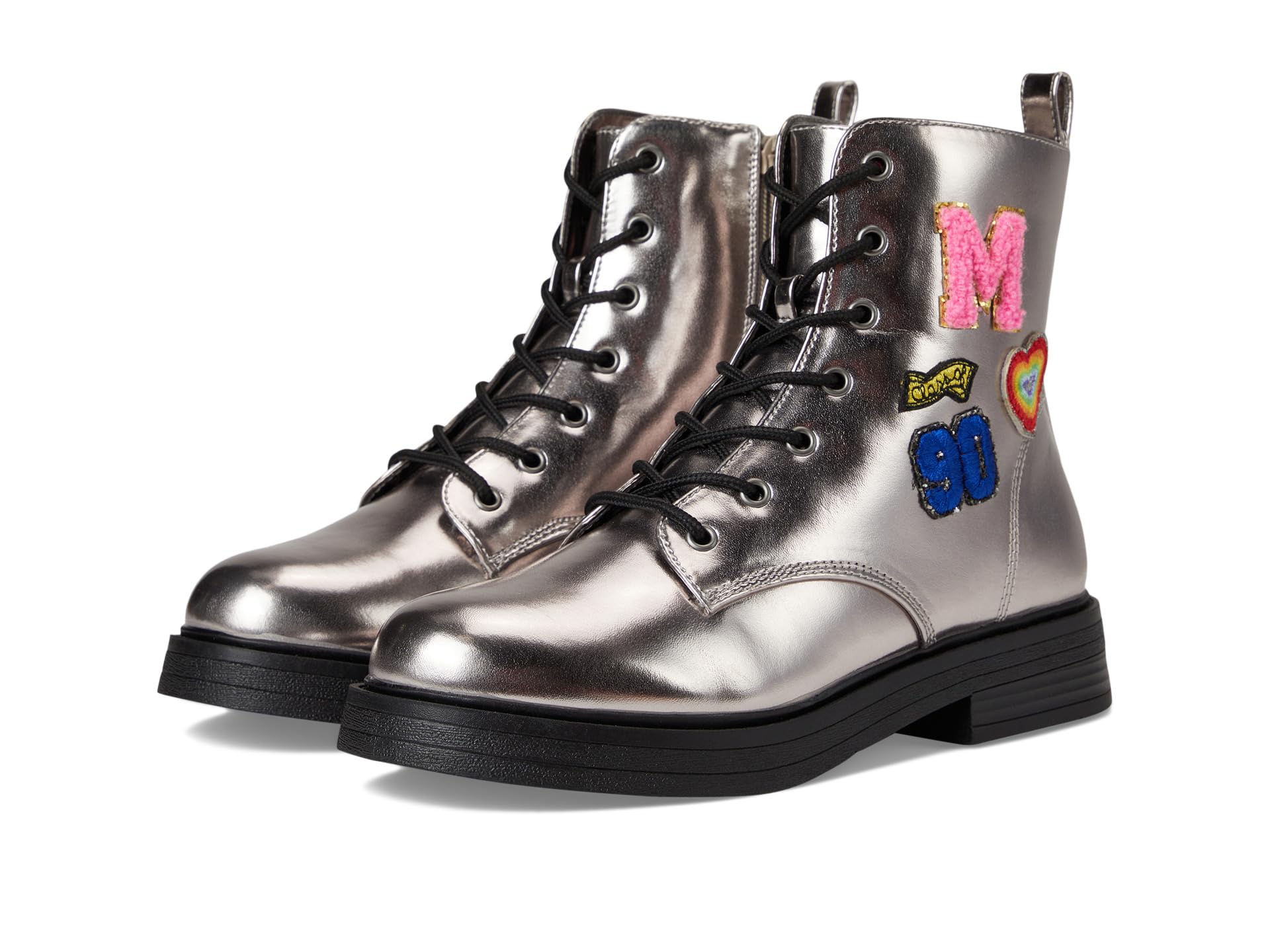 

Ботинки Steve Madden Kids Nolita, Pewter