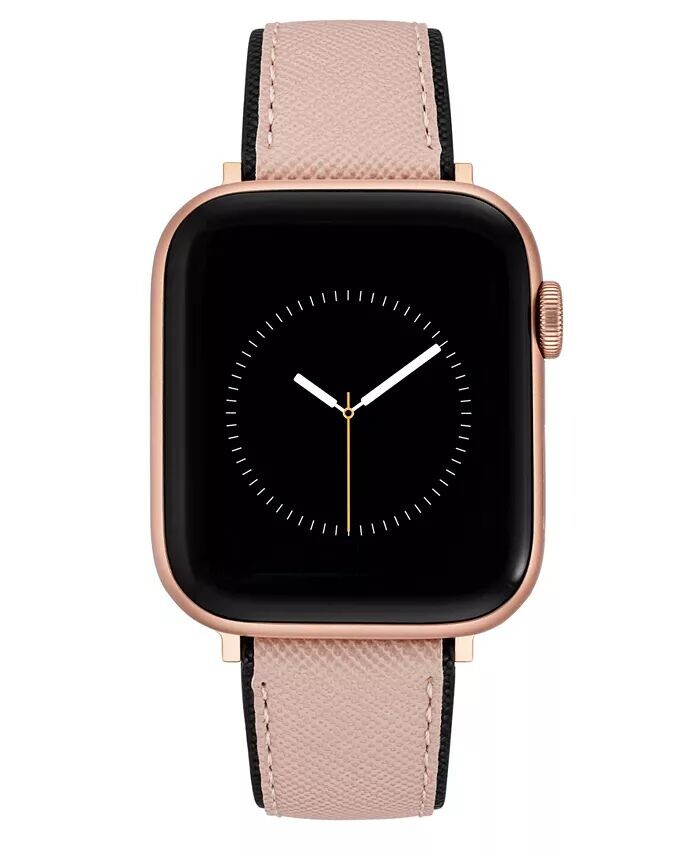 

Женский ремешок из искусственной кожи с текстурой сафьяно, совместимый с Apple Watch 42/44/45/Ultra/Ultra 2 Nine West, мультиколор