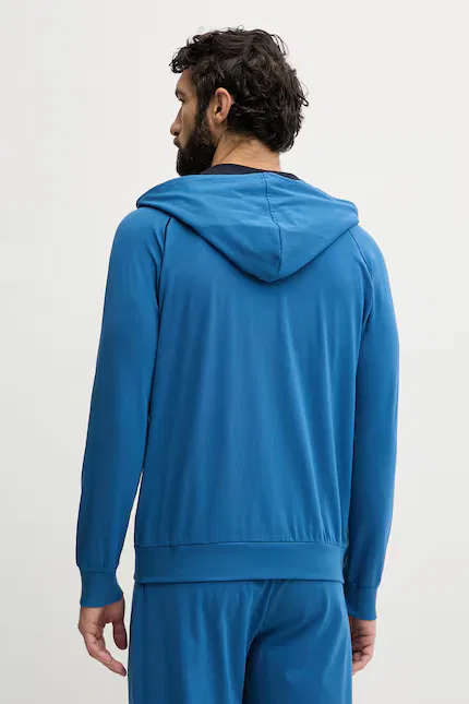 Олимпийка с капюшоном на молнии Mix&Match Jacket H BOSS, синий — фото 3