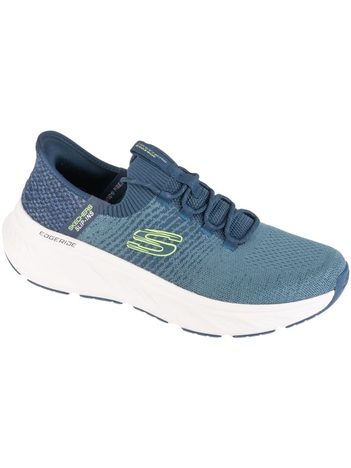

Кроссовки на шнуровке Skechers Slip-Ins: Edgeride - Raygo, темно-синий