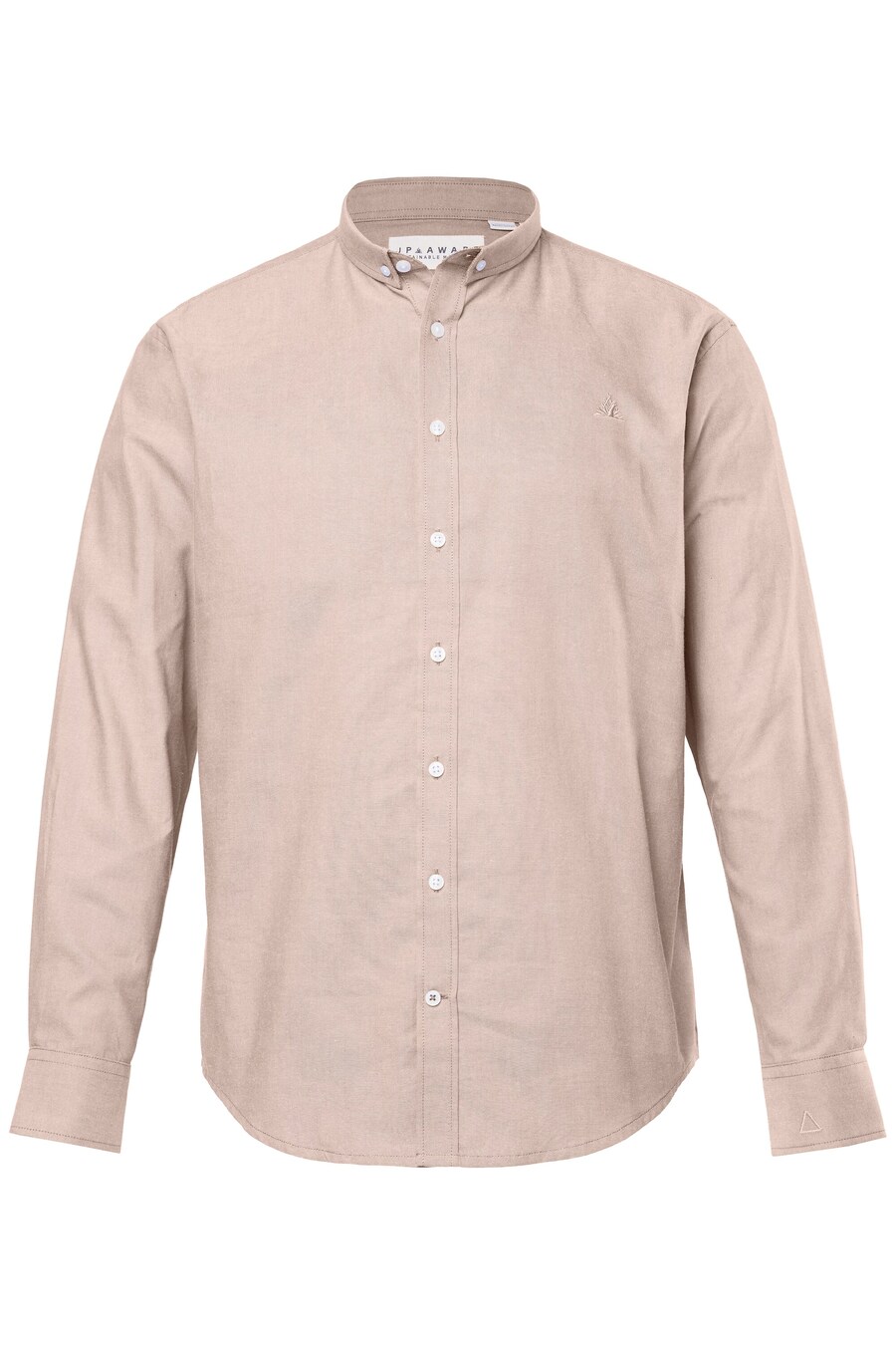 

Рубашка на пуговицах классического кроя JP1880, Nude