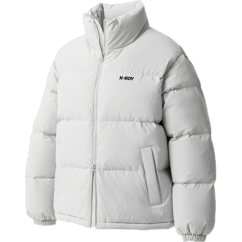 

Nerdy Куртка пуховая унисекс светло-серая, Light Gray