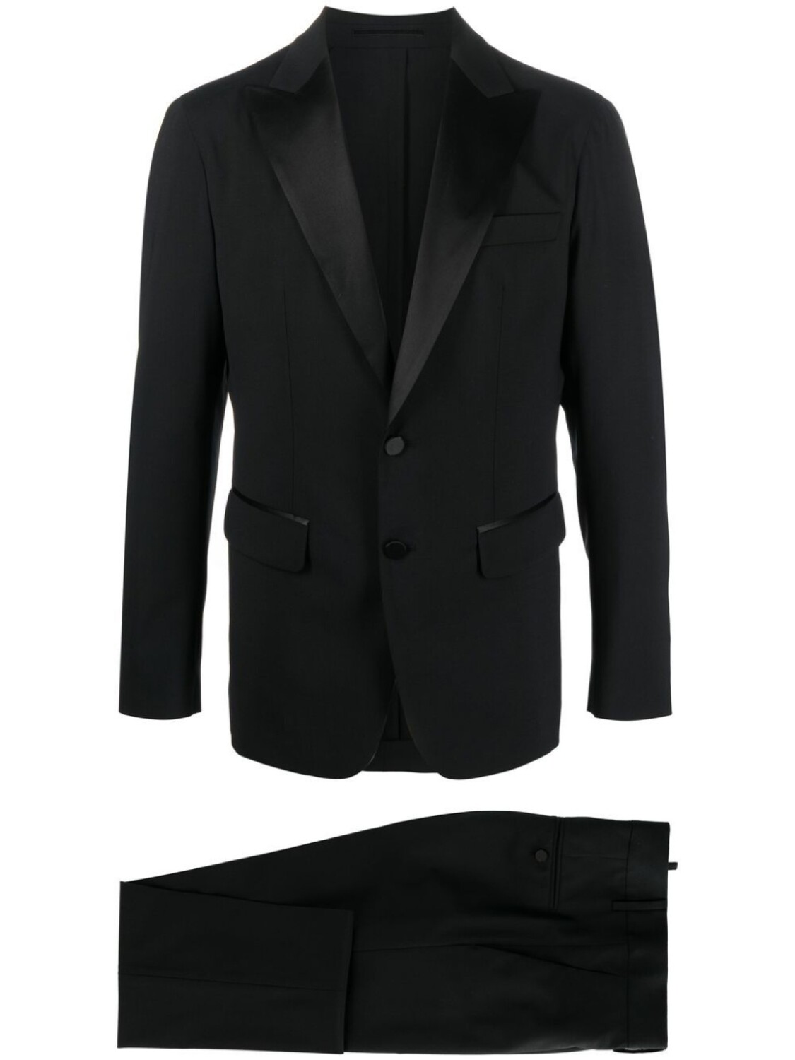 

Dsquared2 костюм с однобортным пиджаком, черный