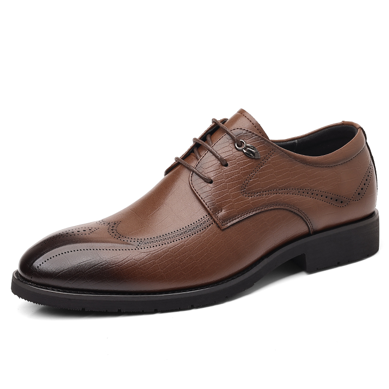 

POPULAR ROUSE PR Коричневые мужские повседневные туфли, цвет Brown