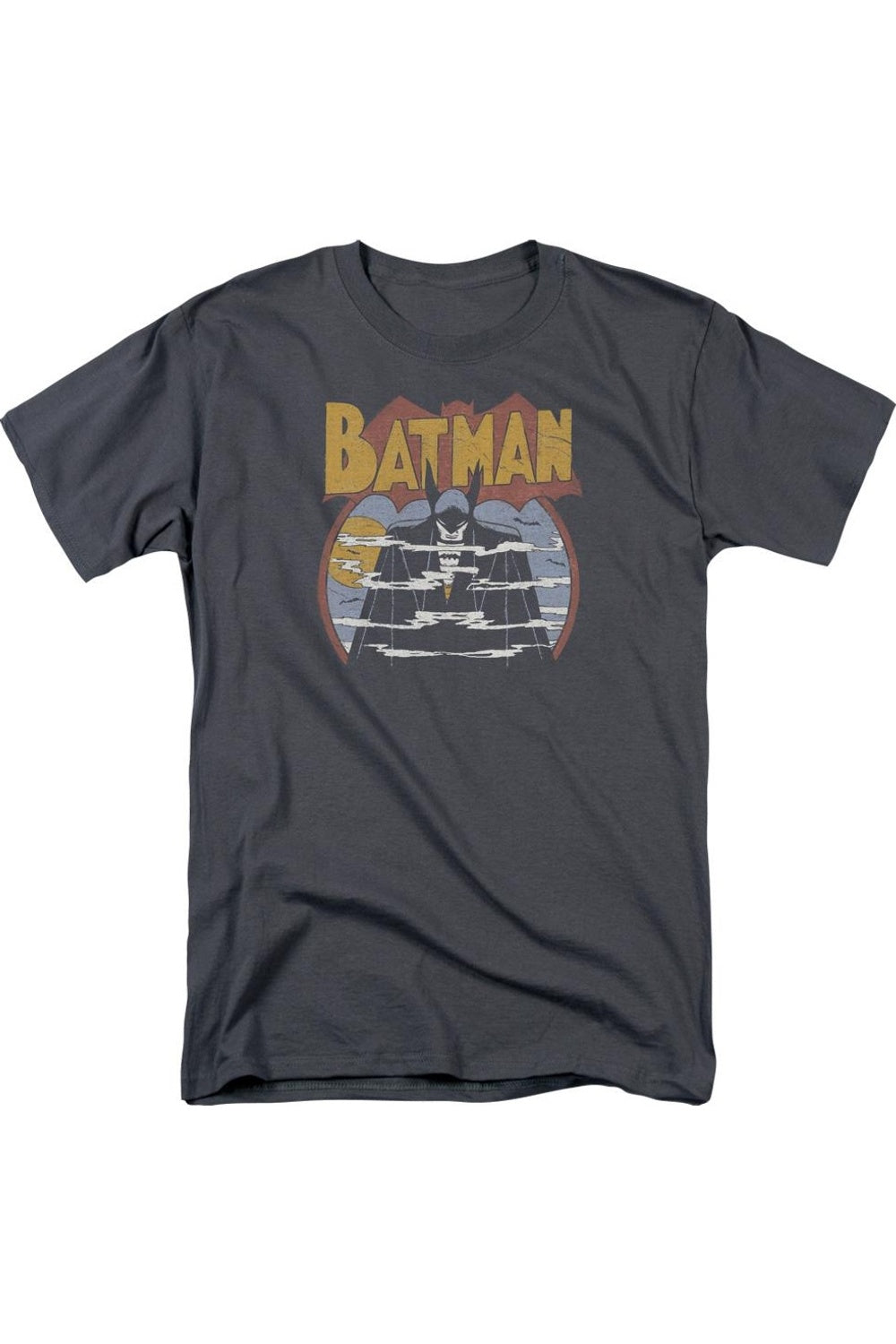 

Футболка DC Comics Foggy с коротким рукавом для взрослых Gildan, цвет charcoal