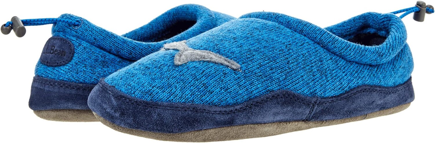 

Тапочки Sweater Fleece Slipper Motif L.L.Bean, цвет Glacier Blue Shark