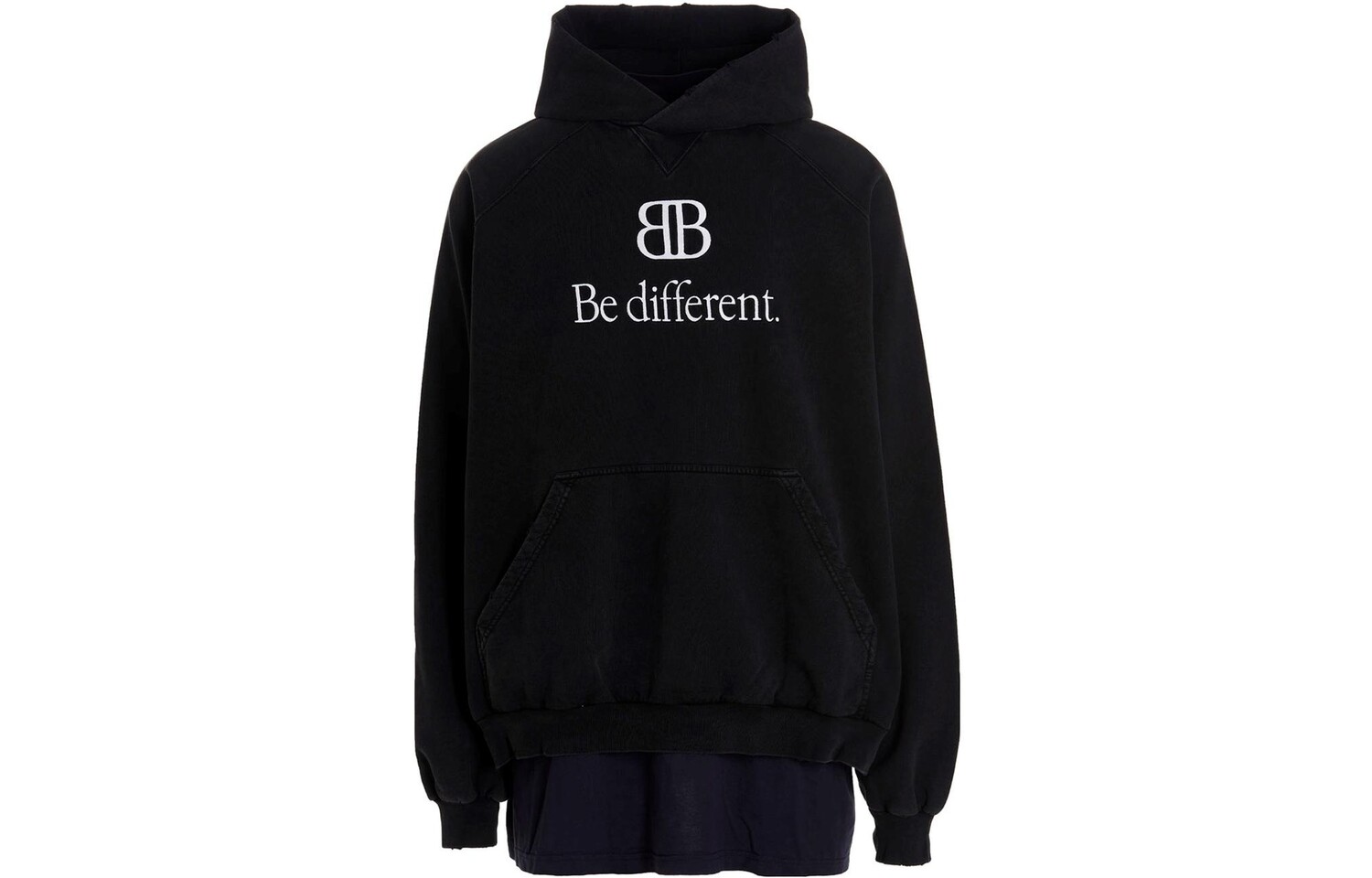 

Толстовка Balenciaga удлиненная, черный