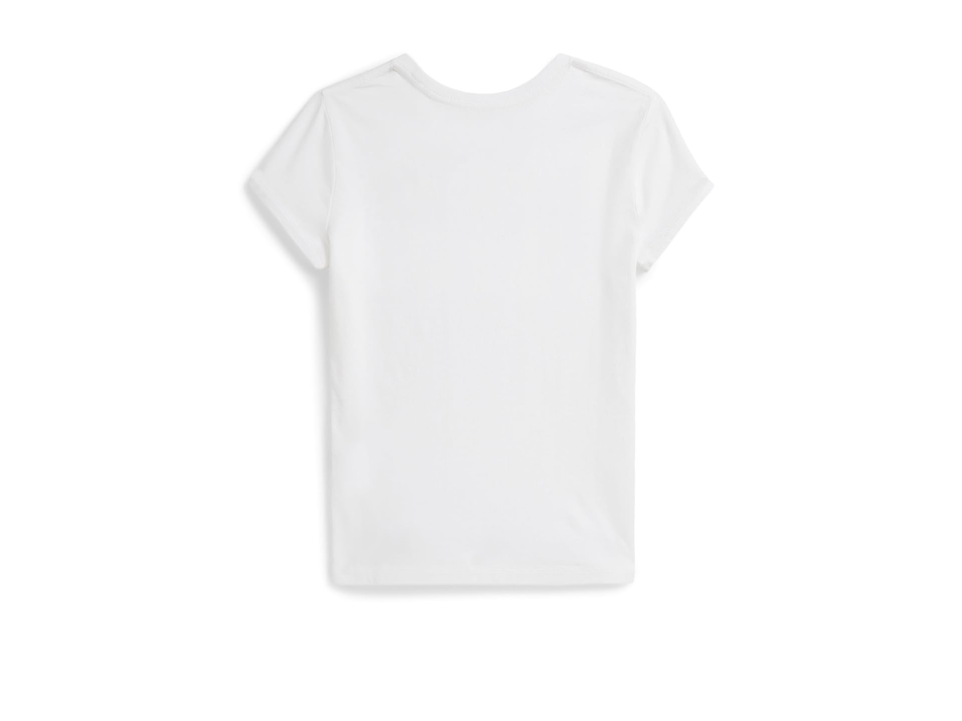 Футболка Polo Ralph Lauren Kids Logo Cotton Jersey Tee, белый — фото 2