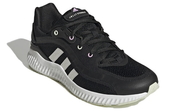 Кроссовки (WMNS) adidas Jelly Bounce 'Black White', черный — фото 3