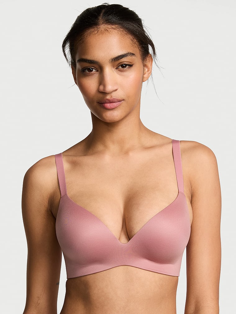 

Бюстгальтер Infinity Flex Perfect Shape с бескостными чашечками и пуш-апом Victoria'S Secret Bare, smooth nostalgia rose