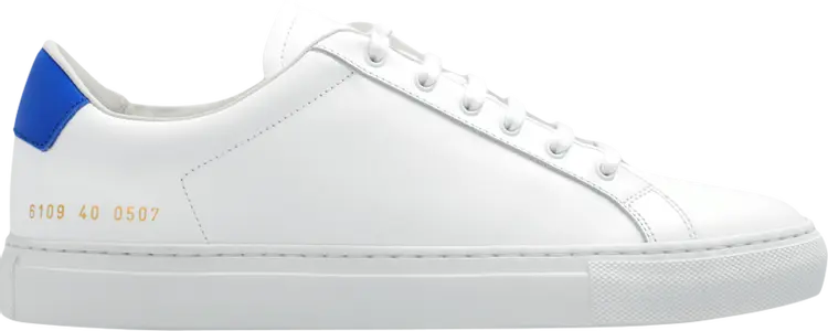Кроссовки Common Projects Wmns Retro Low 'White Blue', белый