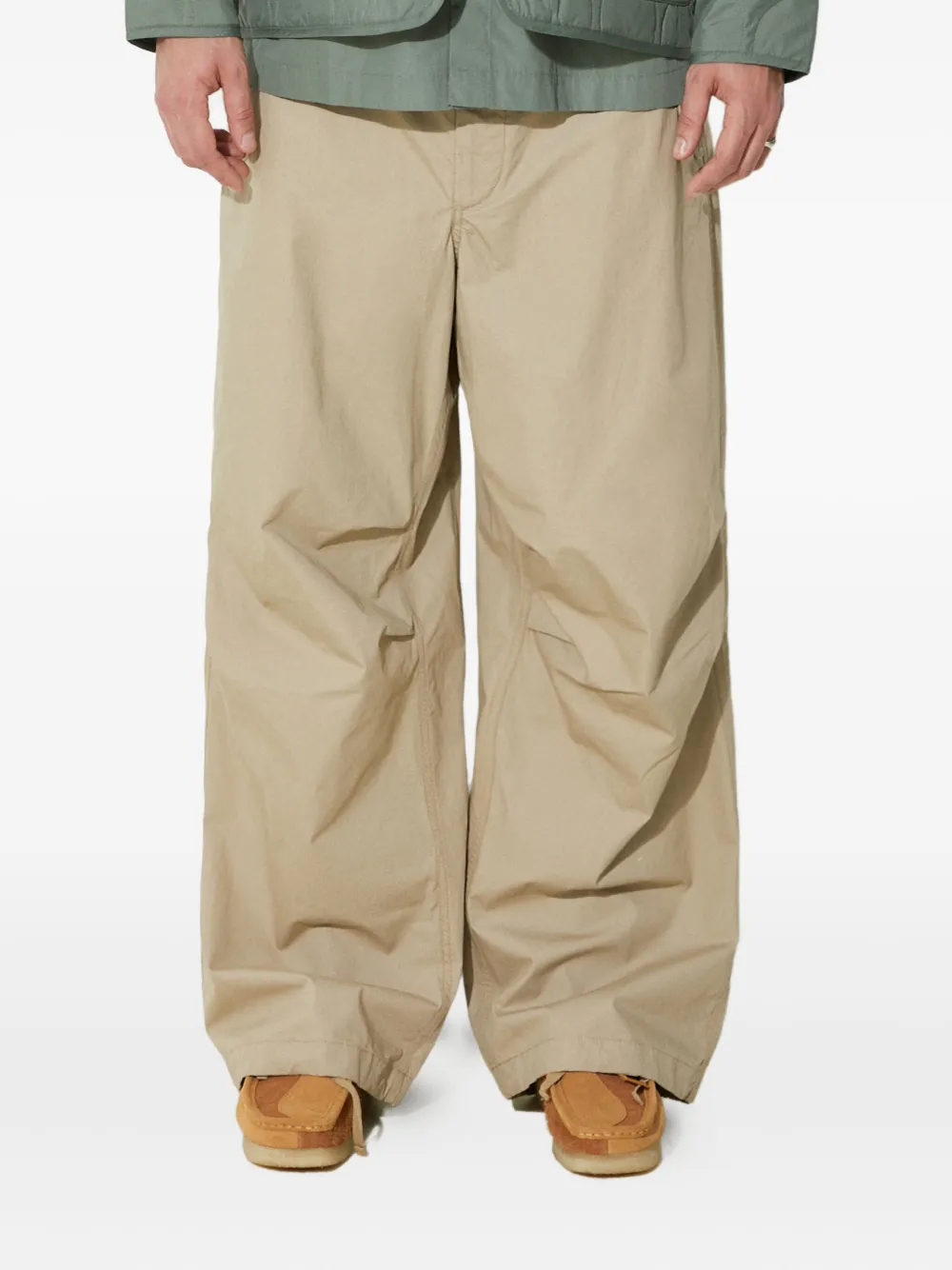 

Широкие брюки Engineered Garments, нейтральный