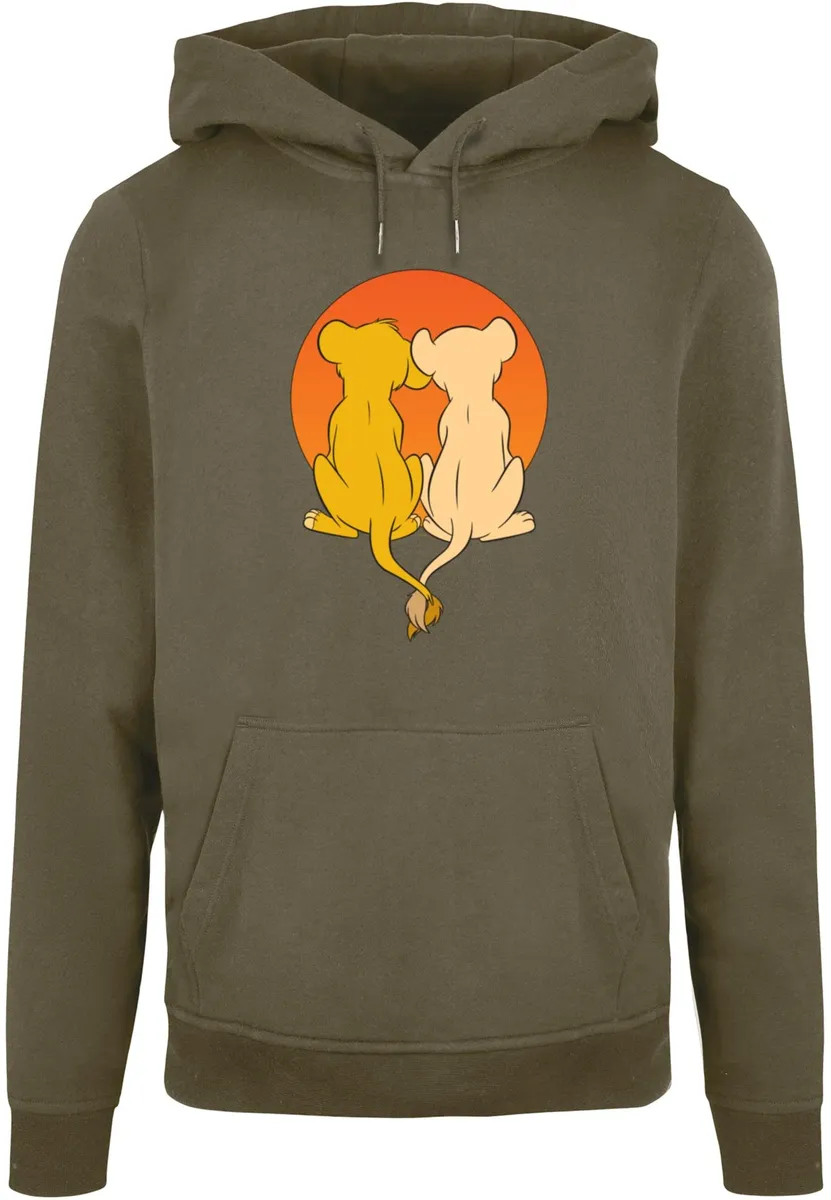 

Толстовка ABSOLUTE CULT с капюшоном "ABSOLUTE CULT Men's Lion King - We Are One Basic Hoody", оливковый