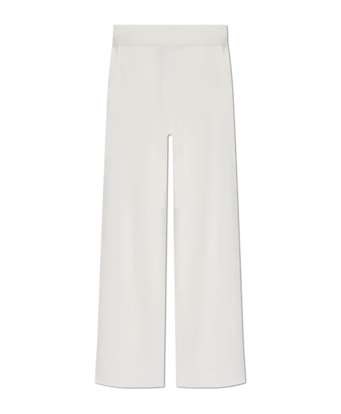 

Шерстяные брюки Max Mara, белый