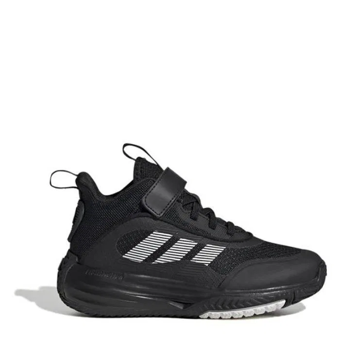 Детские баскетбольные кроссовки adidas Ownthegame, Cblack/Ftwwht/C — фото 2
