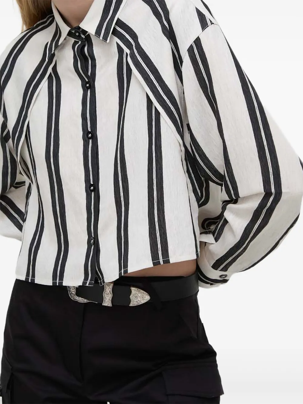 

Полосатая рубашка Fabana Iro, белый