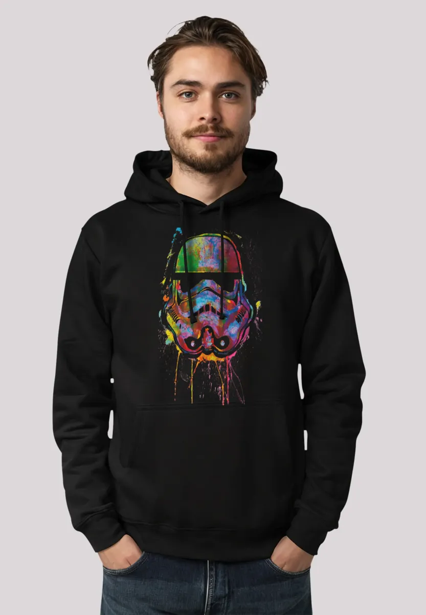 

Толстовка F4NT4STIC "Star Wars Stormtrooper Paint Splats", премиум качество, черный