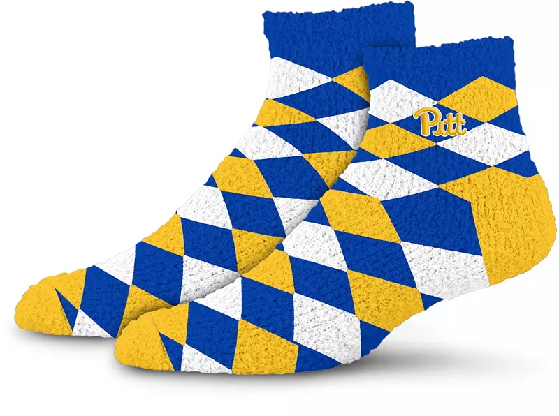 

Молодежные носки Pitt Panthers Mascot Crew для босых ног For Bare Feet