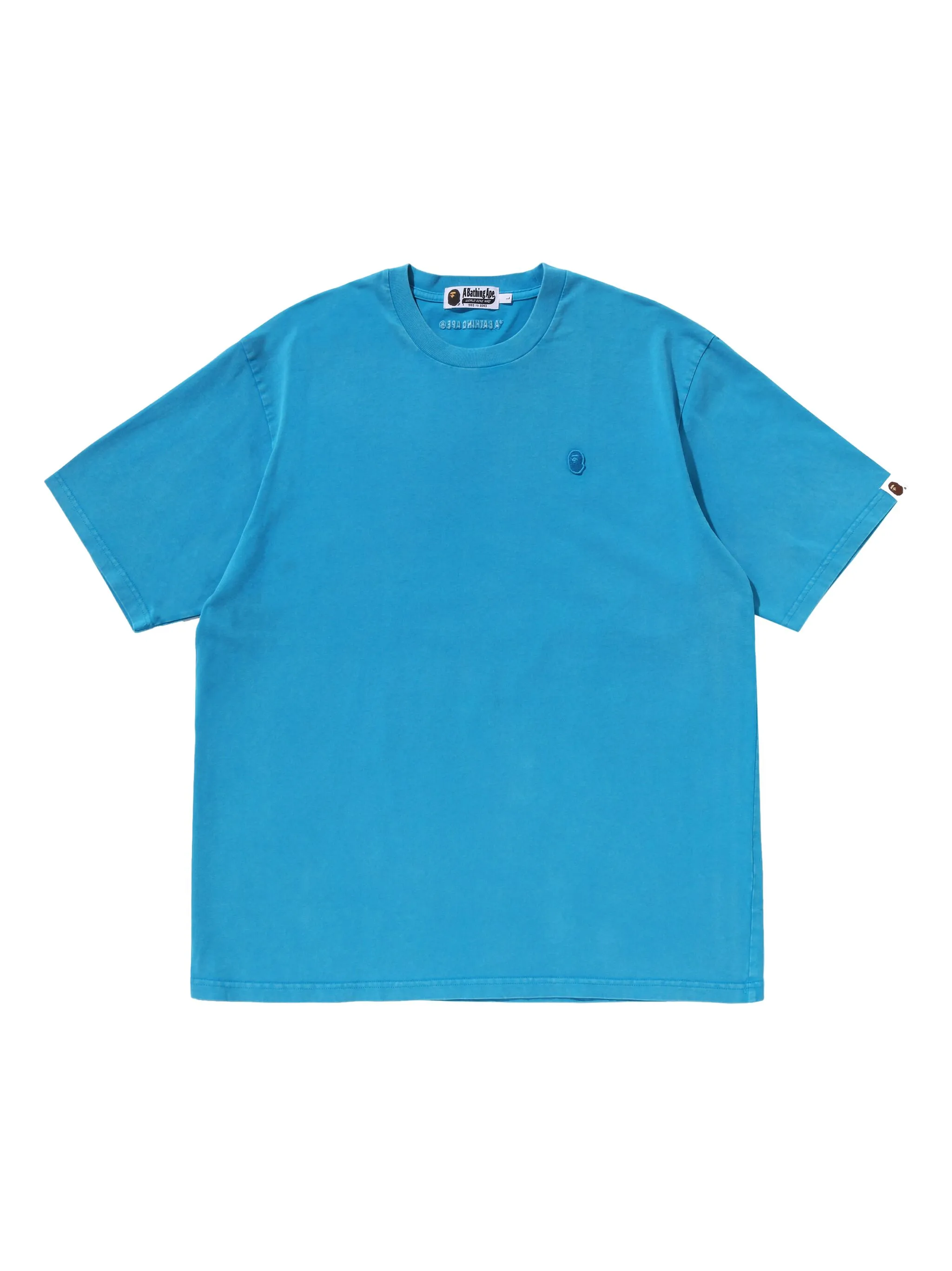 

Футболка с нашивкой-логотипом A Bathing Ape, синий