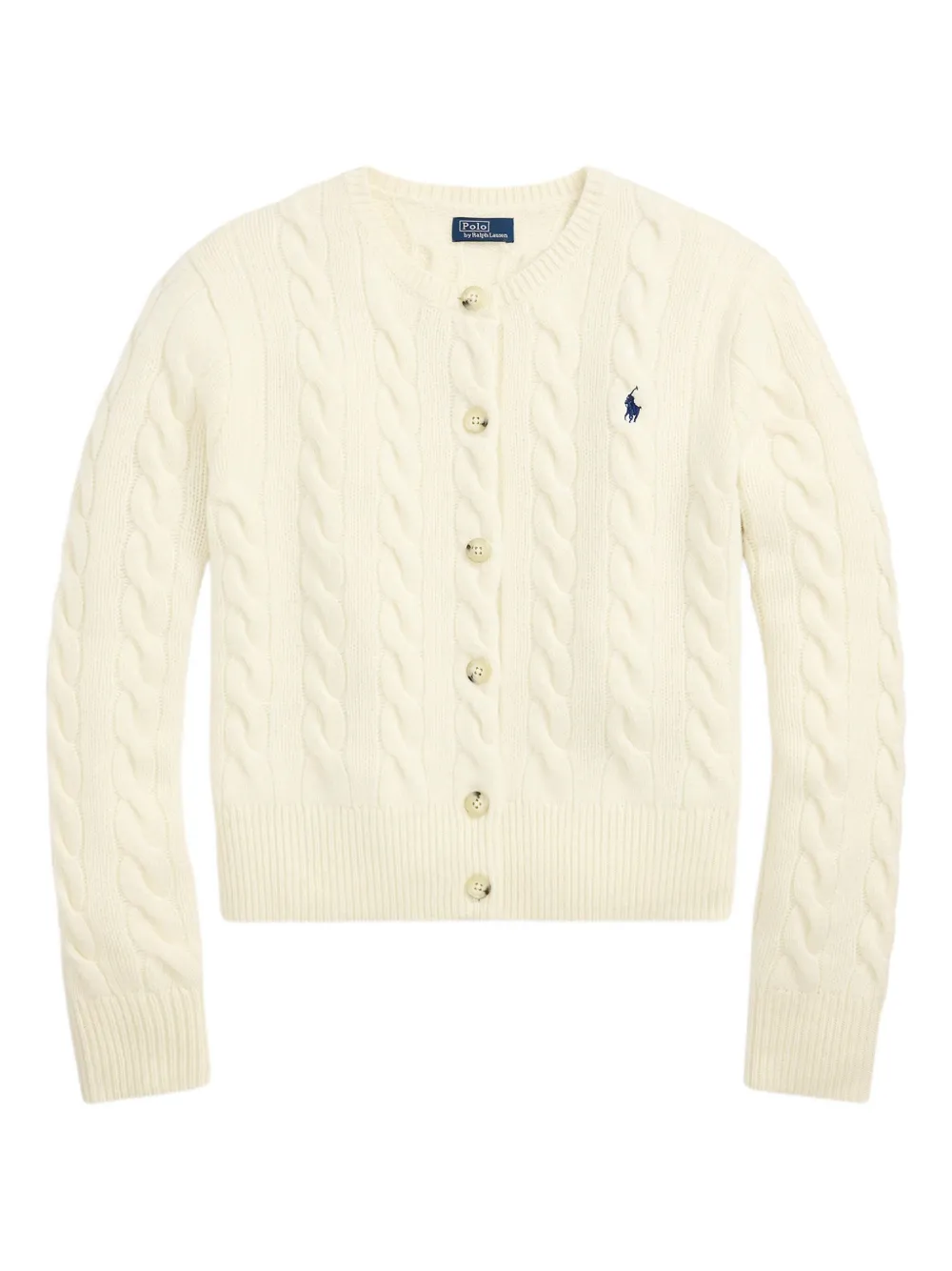 

Кардиган фактурной вязки POLO RALPH LAUREN, нейтральный