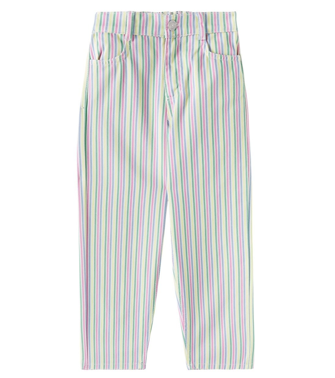 

Прямые брюки из хлопка в полоску Tifon The New Society, Multicolor Stripes Print